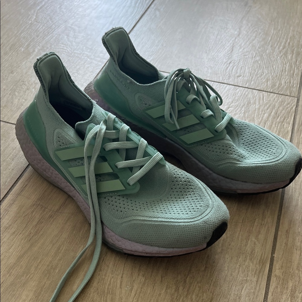 adidas Mint Green Athletic Shoes